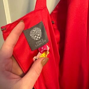 Vince Camuto fúcsia pink colored cocktail dress worn once